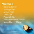 thumbnail image 3 of The Republic of Tea Hibiscus Superflower Tea Pineapple Lychee 2.03 oz (Pack of 10), 3 of 6