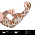thumbnail image 2 of Balery Pinecone Autumn Pattern Mangas Refrescantes para Brazos para Hombre y Mujer – Transpirables y Absorbentes de Humedad para Mujeres, Hombres y Niños, 2 of 7