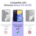 thumbnail image 2 of Protector de pantalla JETech para Samsung Galaxy A15 4G / 5G de 6,5, 2 of 7