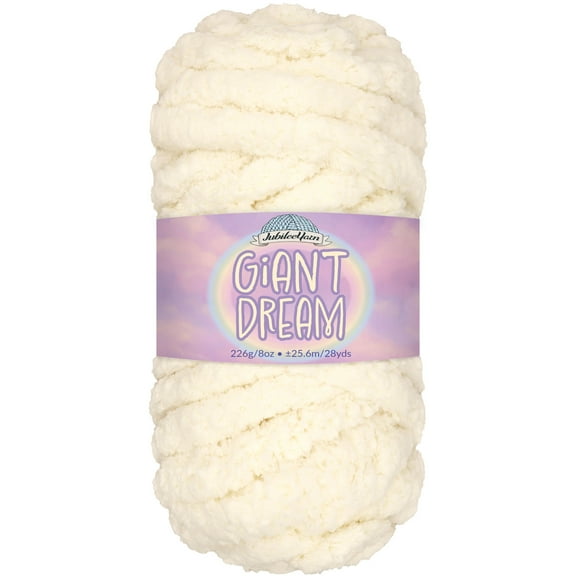 JubileeYarn Giant Dream Yarn - Jumbo Polyester - 226g/Skein - Fanciful - 1 Skein