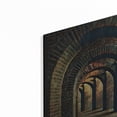 thumbnail image 2 of Luxe Metal Art 'Medieval Vaulted Cellar 1' by Ashley Aldridge Metal Wall Art, 12"x16", 2 of 7