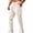 Khaki, variant on LMOIPLI Men's Corduroy Cargo Jogger Pants Elastic Drawstring Waist Multi Pocket Tapered Casual Streetwear Trousers Khaki M