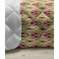 thumbnail image 3 of Colorful Down Alternative Comforter, Repeating Continuous Pattern of Mini Round Squares Retro Style Art Print, Microfiber Quilt for All Season, 5 Sizes, Multicolor, by Ambesonne, 3 of 3