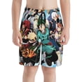 thumbnail image 4 of My Hero Academia Swim Trunk, Beach Board Shorts For Boys Girls, Quick Dry Swimsuit With Mesh Linning, Swimming Trunks For Kids Teens, 4 of 9