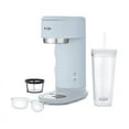 Mr. Coffee SingleServe Iced and Hot Coffee Maker with Reusable Tumbler