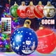 thumbnail image 2 of Bola de Navidad LED luminosa para decoración de interiores y exteriores, globo inflable de juguete, regalo de Navidad, 60cm, 2 of 4
