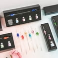 thumbnail image 2 of 1Set Fountain Pen Flower Pen End Shape Smooth Writing Portable Crystal Dip Pen with Ink Gift, 2 of 7