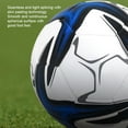thumbnail image 4 of Greeniant Balón de fútbol de tamaño 5 para sesiones de entrenamiento profesional, cubierta de PVC suave para un manejo suave Deportes y aire libre verde, 4 of 6