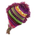 thumbnail image 2 of Top Headwear Peruvian Chullo Hat - Mohawk Mountain - Neon Hot Pink, 2 of 3