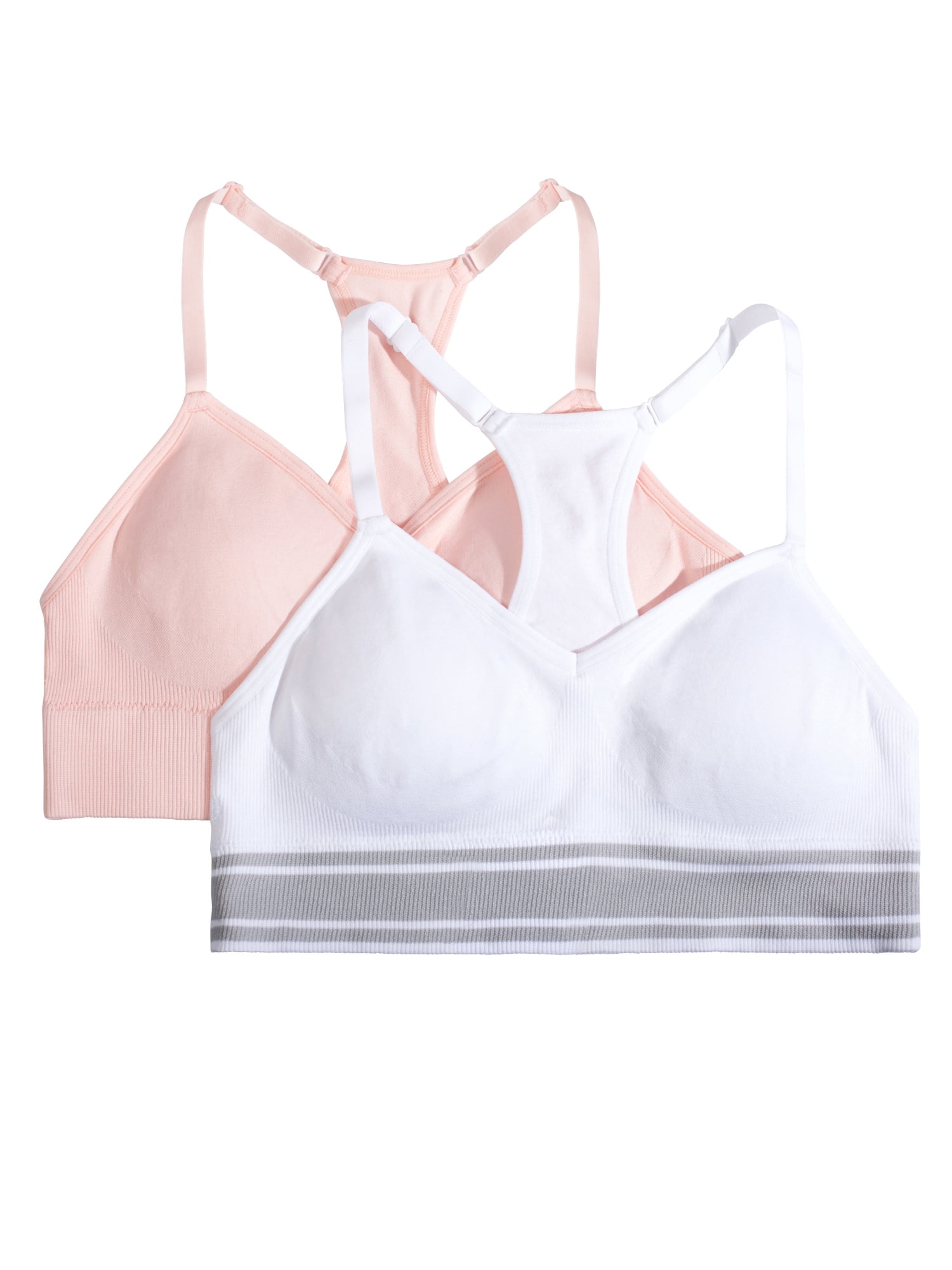 TrainingGirl Women’s Seamless Racerback Sports Bra Wirefree Comfort Yoga Bra with Removable Pads TrainingGirl Women’s Seamless Racerback Sports Bra Wirefree Comfort Yoga Bra with Removable Pads