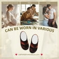 thumbnail image 7 of Picia Sunset Blossoms Phoenix Perch for Women's Lamb-hug Comfy Fleece House Slippers Memory Foam, Slip-on House Shoes Indoor Outdoor-35/36, 7 of 7