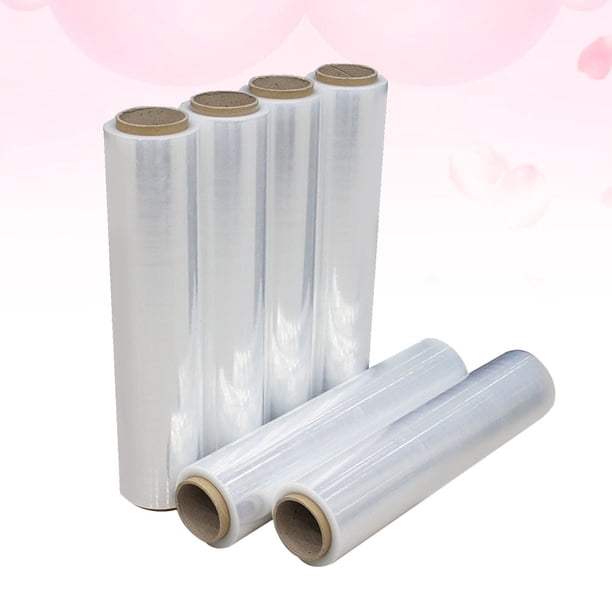 FENGGUIQU Stretch Film Wrap Transparente Para Embalaje Con Elasticidad Y Fácil Uso
