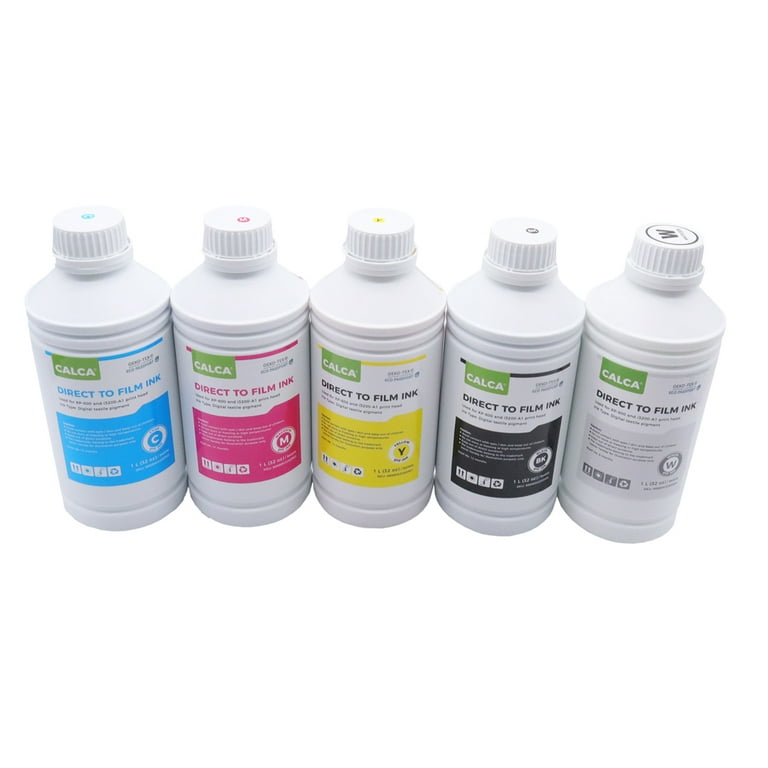 Direct to Film (DTF) Ink Set - 1 Liter of Each Ink