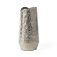 thumbnail image 3 of Samira 10" Metal Table Vase, Small Nickel, 3 of 3