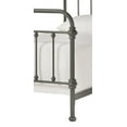 thumbnail image 3 of Weston Home Nottingham Metal Twin Bed, Frost Grey, 3 of 7