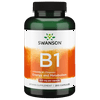 Swanson Vitamin B1 (Thiamin) - Promotes Healthy Metabolism and Provides Energy Support - Natural Vitamin Supplement Supporting Optimum Nerve Cell Function - (250 Capsules, 100mg Each)