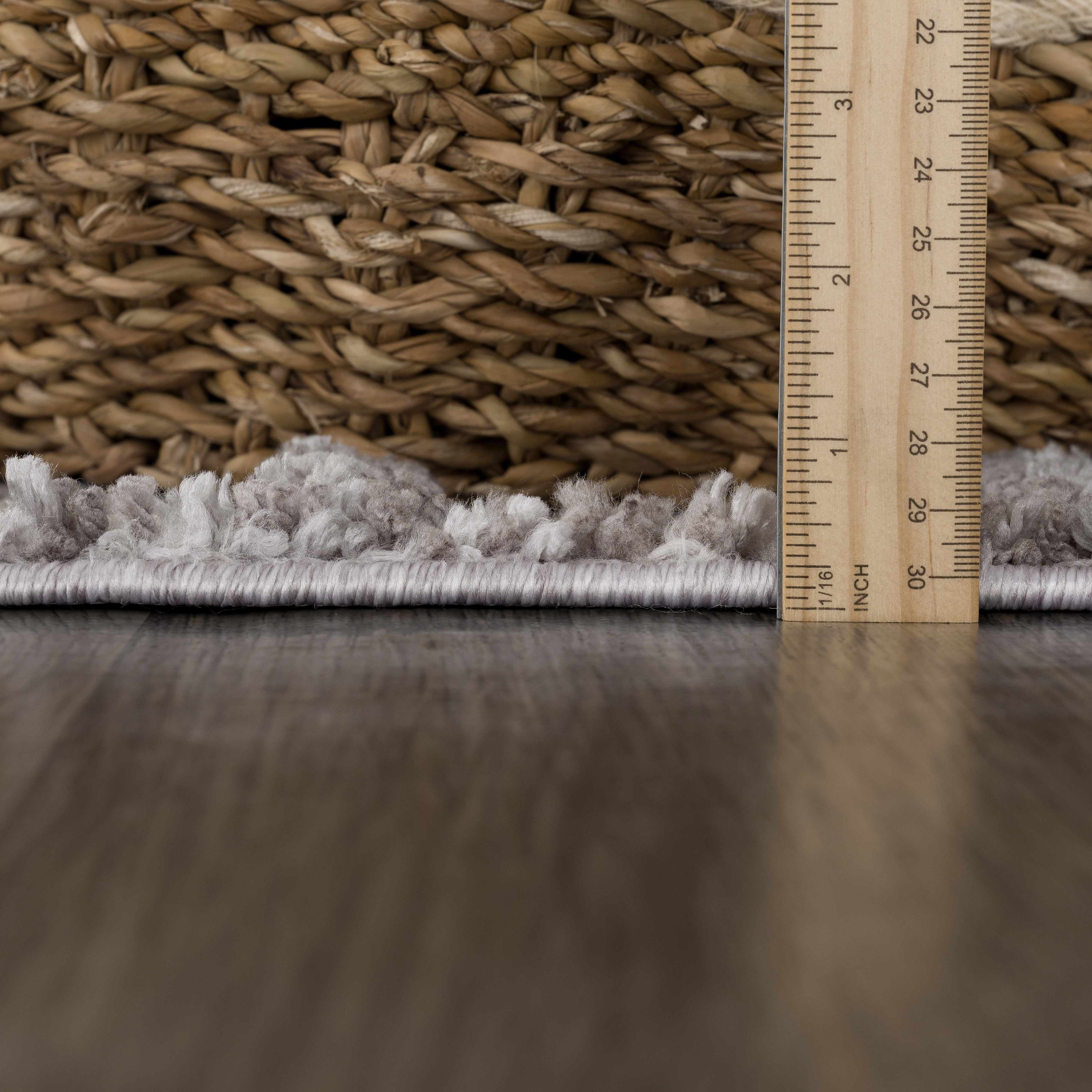 BoutiqueRugs Knocklyon Farmhouse Area Rug - Charcoal, Cream, Peach - 9'2" x 12'