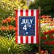 thumbnail image 1 of Bandera de Jardín Patriótica de Doble Cara para El Día de La Independencia, Decoración Exterior para El 4 de Julio – Tela Resistente a La Decoloración y a La Intemperie, 1 of 7