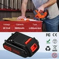 thumbnail image 2 of 3600mAh LBXR20 Battery Replacement for Black and Decker Lithium 20V Battery Max Compatible with Black and Decker 20 Volt Battery LB20 LBX20 LST220 LBXR2020 LB2X4020 Cordless Power Tools, 2 of 8