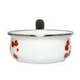 thumbnail image 4 of Enamel Aluminum Saucepan Butter Warmer Milk Boiling Melting Pot Poppies Enamel Saucepan 1.45-qt. (1.4 L) Cookware Soup Pot, 4 of 8