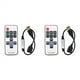 thumbnail image 1 of 2X Controlador de Tira LED de 11 Teclas, Miniatenuador, Control Remoto , Interfaz USB de 5 V, para Tira LED de un Solo Color 5050/2835, 1 of 8