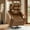 camel, variant on Power Lift Leather Recliner Chair with Lumbar Support and Adjustable Headrest for Elderly Navy