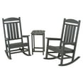 thumbnail image 2 of POLYWOOD&reg; Presidential 3 pc. Recycled Plastic Rocker Set with Tall Side Table, 2 of 3