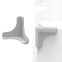 Niceauty 4Pcs Table Corner Anti Collision Protect Angle Grey Silicone for Furniture and Home Safety