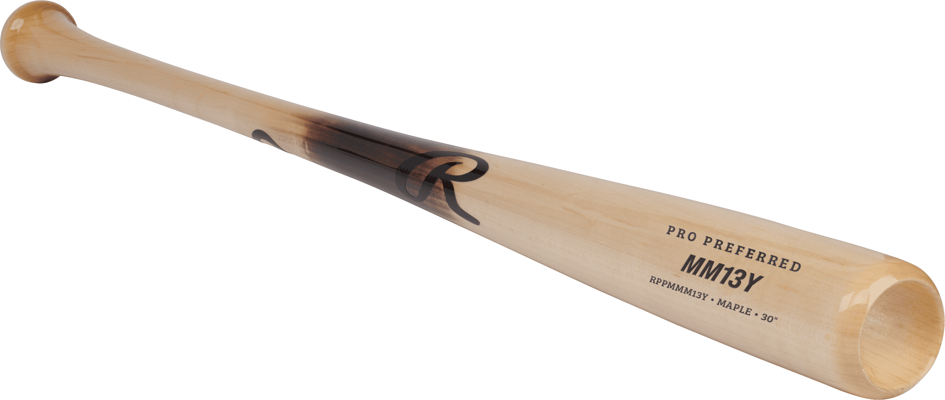Rawlings Pro Preferred Youth Wood Bat - Maple - MM13 Pattern | 29" | -13