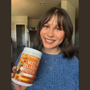 Vitauthority Multi Collagen Peptides Beauty Supplement, Pumpkin Spice Collagen Powder with Vitamin C & Hyaluronic Acid, 30 Servings
