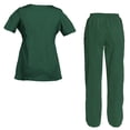thumbnail image 2 of Women's Scrubs Set Scrub Top and Pants Scrubs Set, 2 of 3
