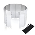 thumbnail image 4 of Pantalla de Protección Contra el Viento Cola Plegable Portátil 8 Placas, 4 of 8