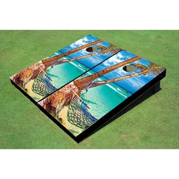 Hammock 2 Themed Cornhole Boards