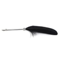thumbnail image 1 of Feather Pen, Black Feather Dip Pen Calligraphy Pens, Office Gifts for Office for Business Birthday Gifts, 1 of 8