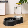 thumbnail image 1 of Alimentador automático para mascotas de 800mL, dispensador de agua de plástico de gran capacidad para perros y gatos, juego de alimentadores, 4 colores, 2 estilos, tazón de comida integrado para, 1 of 7