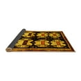 thumbnail image 2 of Ahgly Company Indoor Square Abstract Yellow Contemporary Area Rugs, 4' Square, 2 of 4