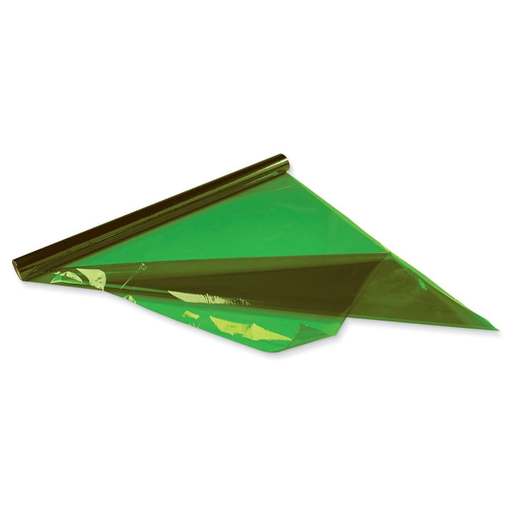 Pacon Cellophane Wrap, 20 x 12.5 ft., Green