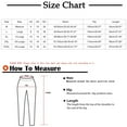 thumbnail image 3 of Zuesphe Summer Pants for Women 2025 Petite Petite Jean Capris for Short Women Womens Baggy Pants Plus Size Black Cargo Pants Women High Waisted, 3 of 4