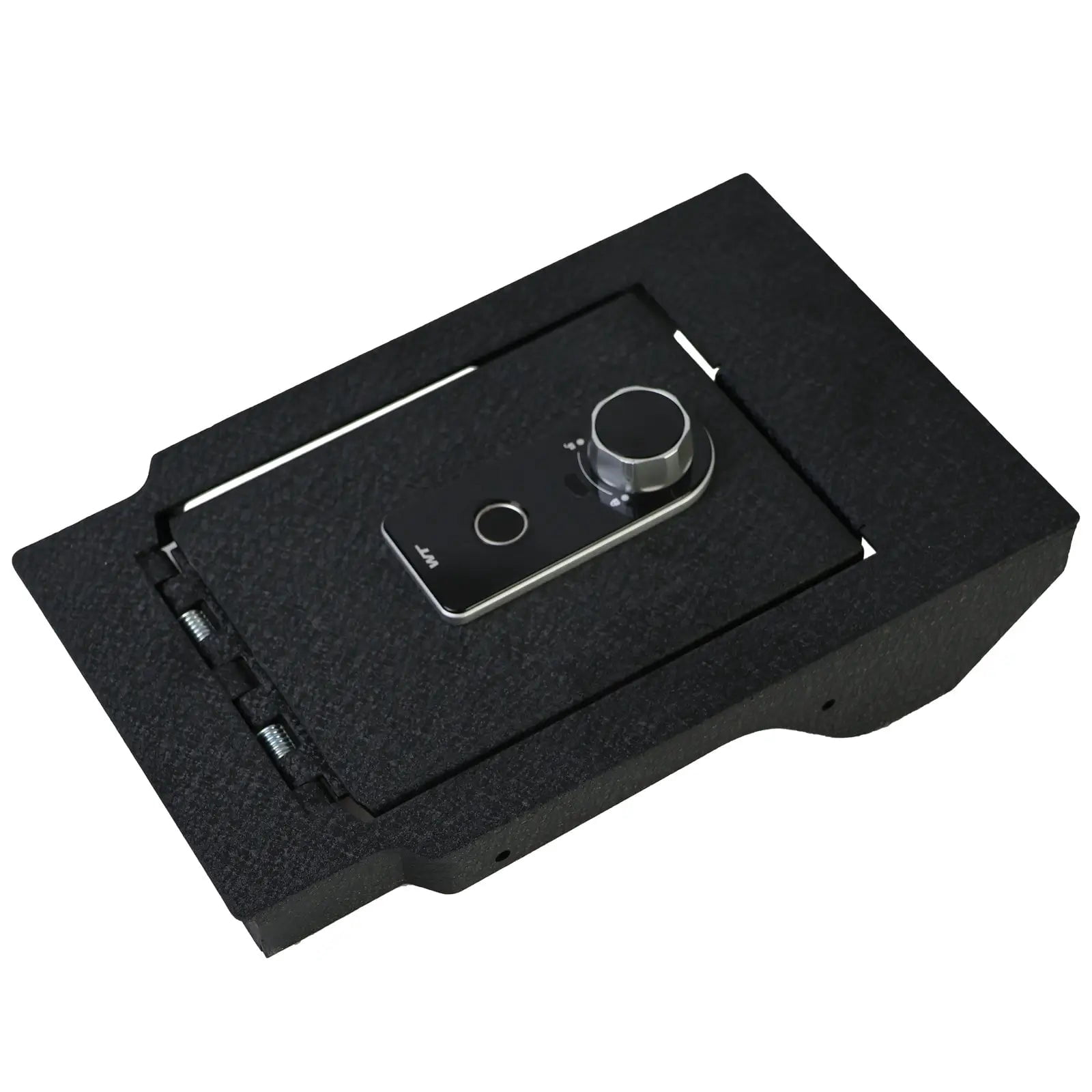 Console Safe Gun Safe for Car, WASAI Premium In-vehicle Console Gun Vault Lockbox Compatible with Lexus RX300 2016-2021 with Heavy Gauge Cold Rolled Plate Steel, Fingerprint Lock with Backup Key.