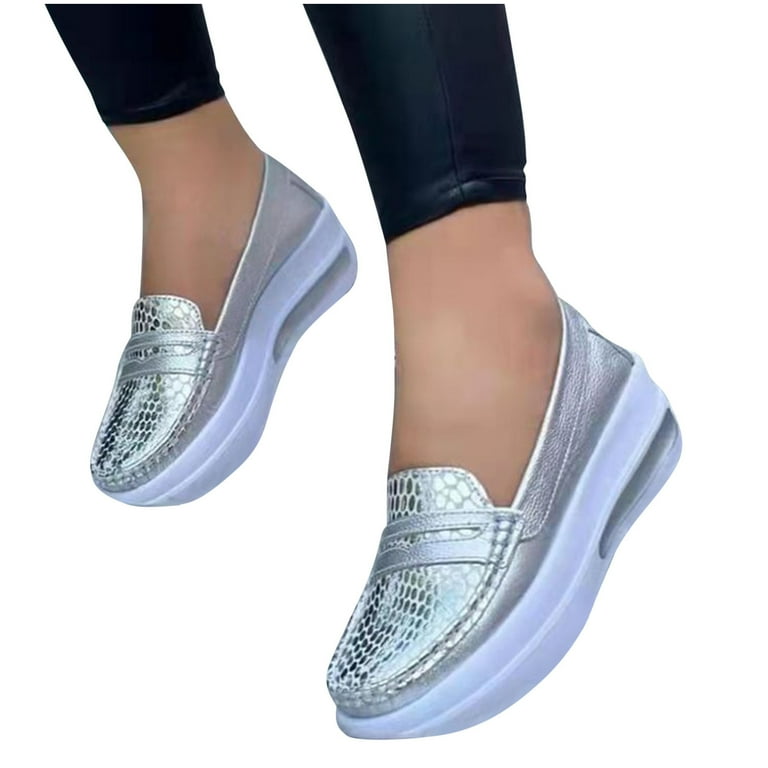 Zpanxa Shoes for Women Ladies Shoes Casual Daily Closed Toe