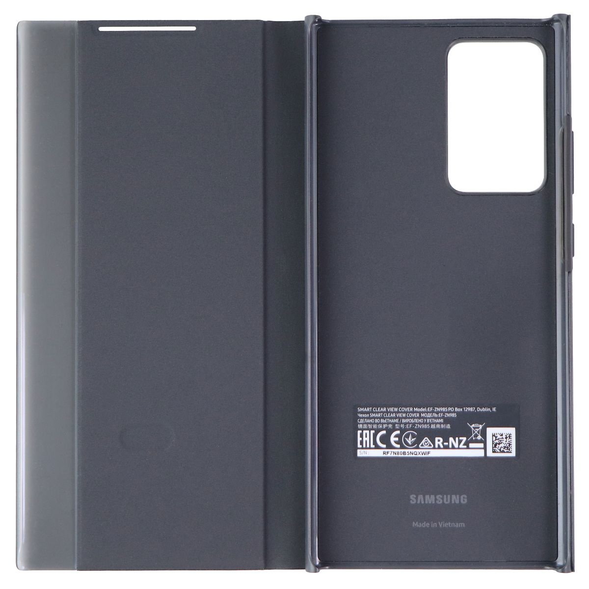 Samsung S View Flip Cover For Samsung Galaxy Note Ultra 5g Black Refurbished Walmart Canada Samsung S View Flip Cover For Samsung Galaxy Note Ultra 5g Black Refurbished Walmart Canada