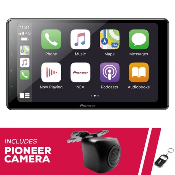 New Pioneer DMH-WC6600NEX 9" Multimedia Receiver w/ ND-BC011 Front/Rear View Camera