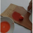 thumbnail image 3 of 100X 125mm Yellow Wool Daubers Ball Brush Leather Dye Dauber Dyeing with I9E6, 3 of 10