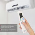 thumbnail image 3 of ABS Durable White Air Conditioner Controller Remote Control Accessory for Sanyo RCS?4MVPS4EX Without Battery, 3 of 4