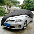 thumbnail image 2 of Unique Bargains Outdoor Anti Dust UV Auto Car Black Cover 3L(4.7M), 2 of 8
