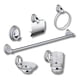 thumbnail image 1 of Juego de Accesorios de Baño de Acero Inoxidable - Color Cromado, 1 of 1