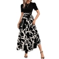 thumbnail image 1 of Vestido estampado, vestido elegante., 1 of 3