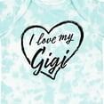 thumbnail image 4 of Inktastic I Love My Gigi in Black Chalk Heart Boys or Girls Baby Bodysuit, 4 of 5