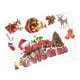 thumbnail image 5 of Decoración del de la etiqueta engomada del , Papá Noel con las palabras de BLESIY Pegatinas de ventana de pared de Navidad, 5 of 8