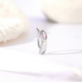 thumbnail image 6 of ZS 14G Zirconia Belly Rings Piercing Copper Alloy Navel Rings Cat Water Drop Belly Navel Button Ring, 6 of 6